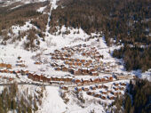 Arial view - Fermes Sainte Foy - Sainte Foy