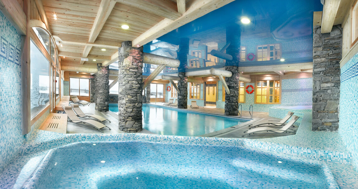 Pool and Swimming- Les Fermes de Ste Foy- Sainte Foy