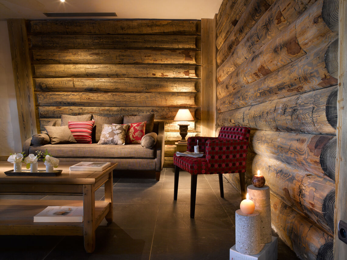 Lounge at Les Granges du Soleil CGH