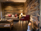 Lounge at Les Granges du Soleil CGH