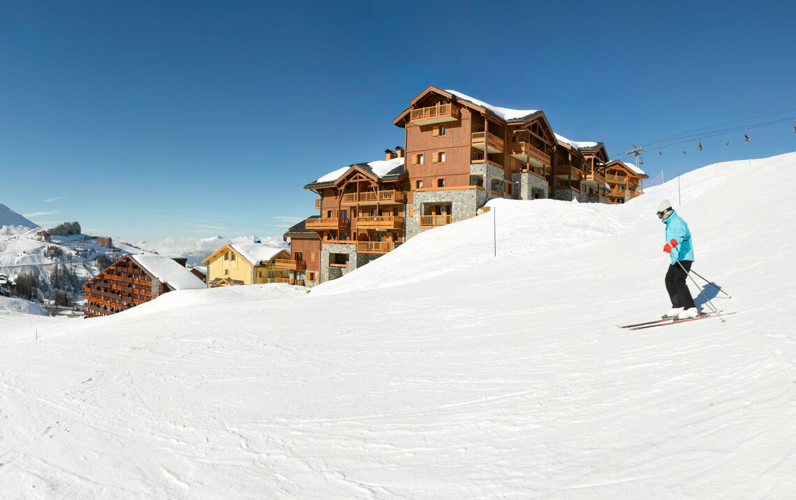 Ski in ski out at Les Granges du Soleil CGH