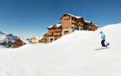Ski in ski out at Les Granges du Soleil CGH