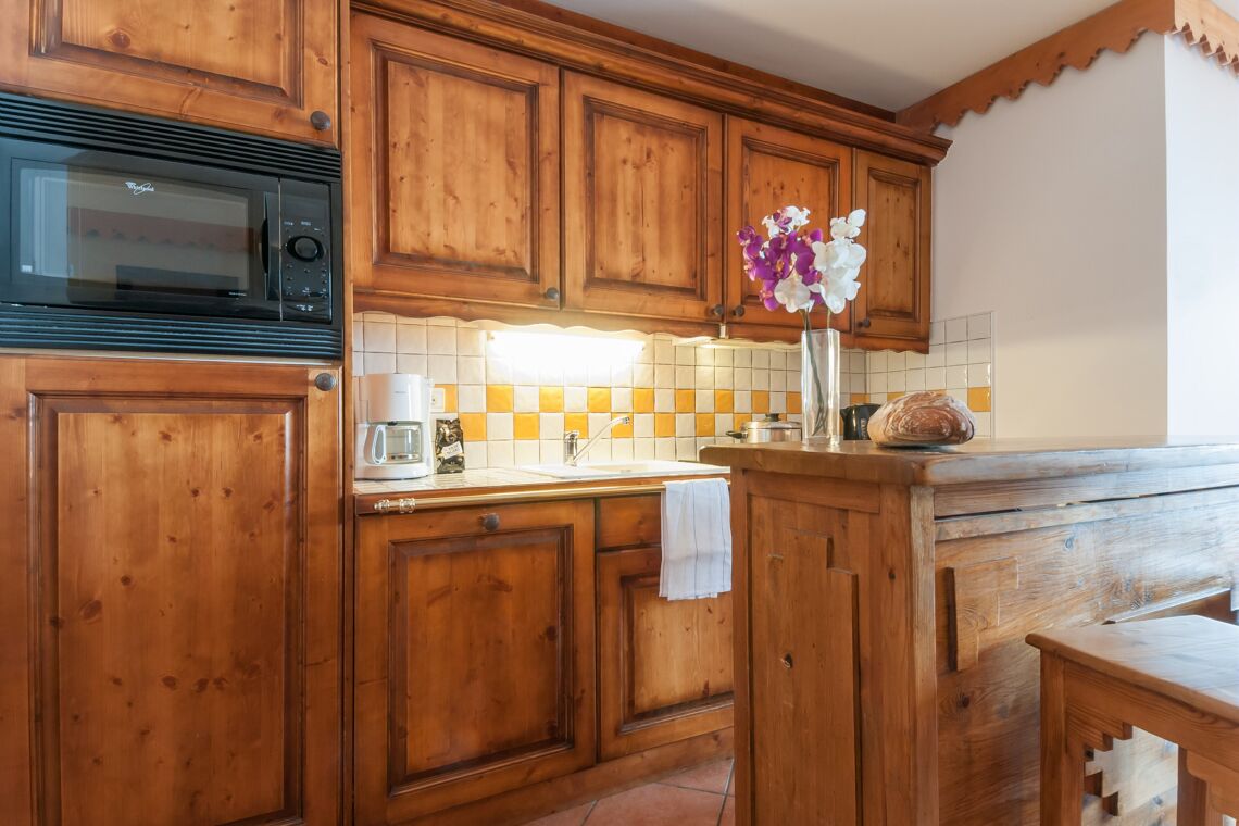 Apartment Kitchen in Les Hauts Bois La Plagne