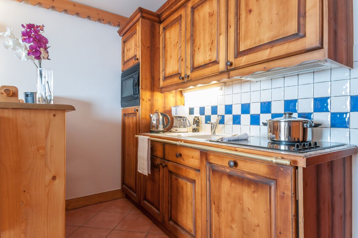 Apartment Kitchen Les Hauts Bois La Plagne