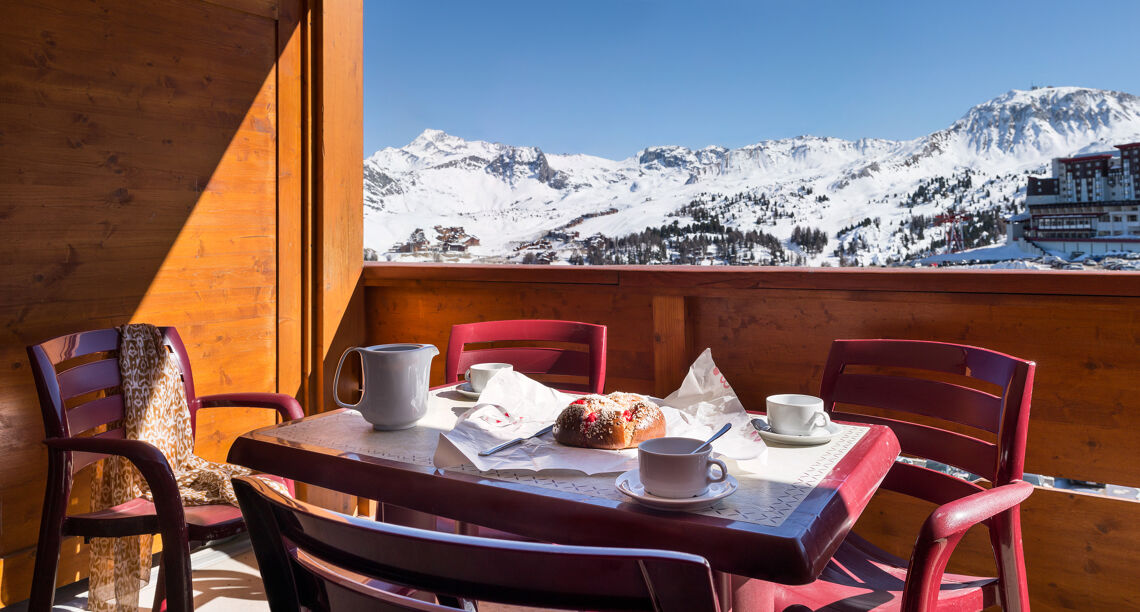Breakfast at Les Hauts Bois La Plagne