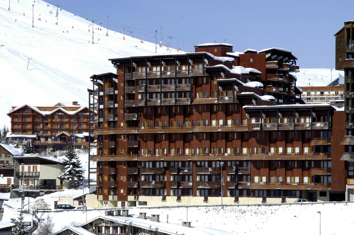 Overlooking the slopes at Residence L'Ours Blanc, Alpe D'Huez