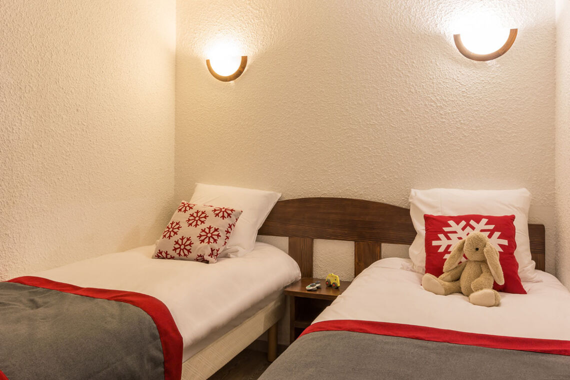 Les Bergers Twin Room - Pierre et Vacances Alpe d'Huez