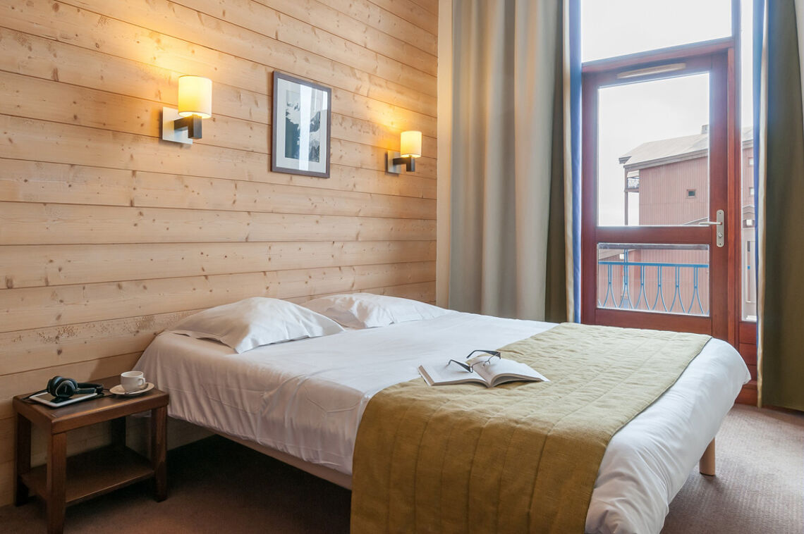 Double Bedroom  -  Residence Le Belmont - Les Arcs