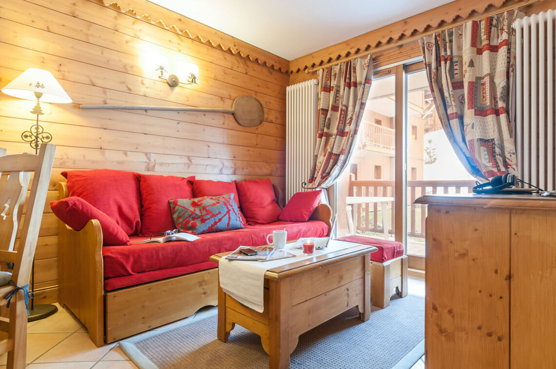 Sitting Area - Résidence Les Alpages de Chantel - Pierre and Vacances Premium - Les Arcs