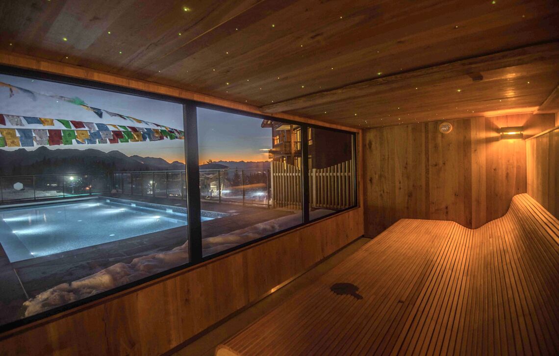 Steam room sauna Edenarc Les Arcs