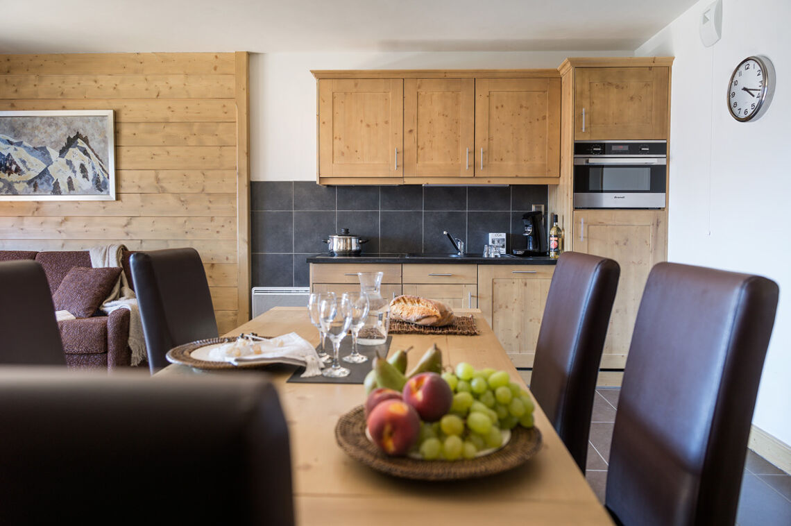 Kitchen Area - Le Lodge Hemera - La Rosiere - France