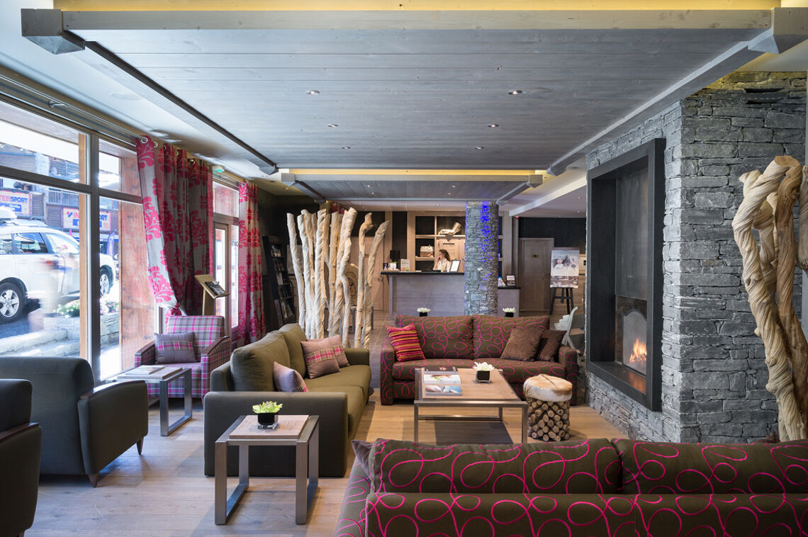 Reception area - Le Lodge Hemera - La Rosiere
