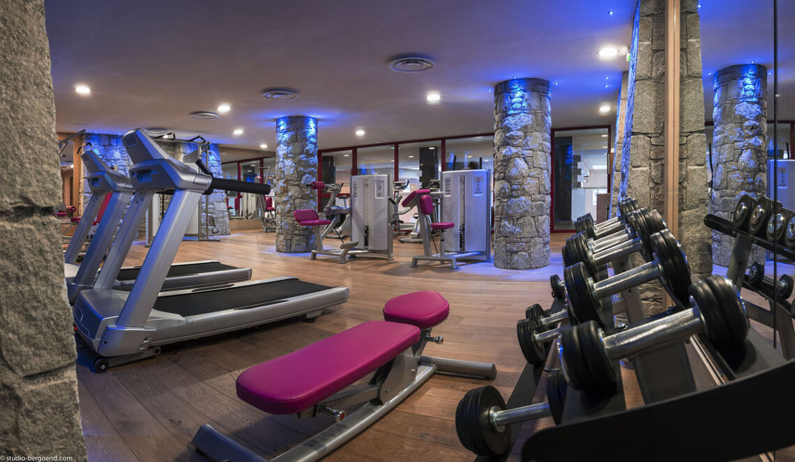 Fitness Room at Le Centaure