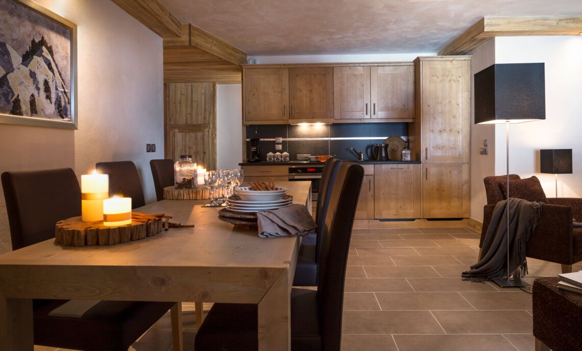Kitchen, Les Chalets D'Angele