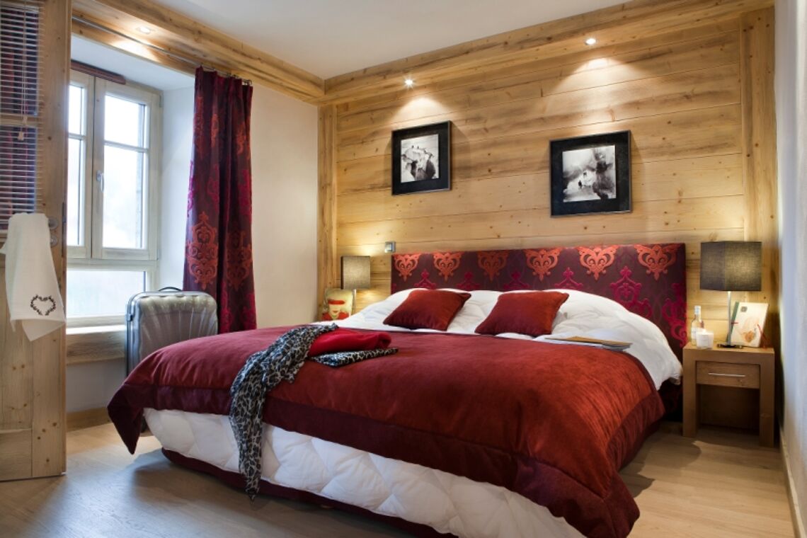 Bedroom, Les Chalets D'Angele