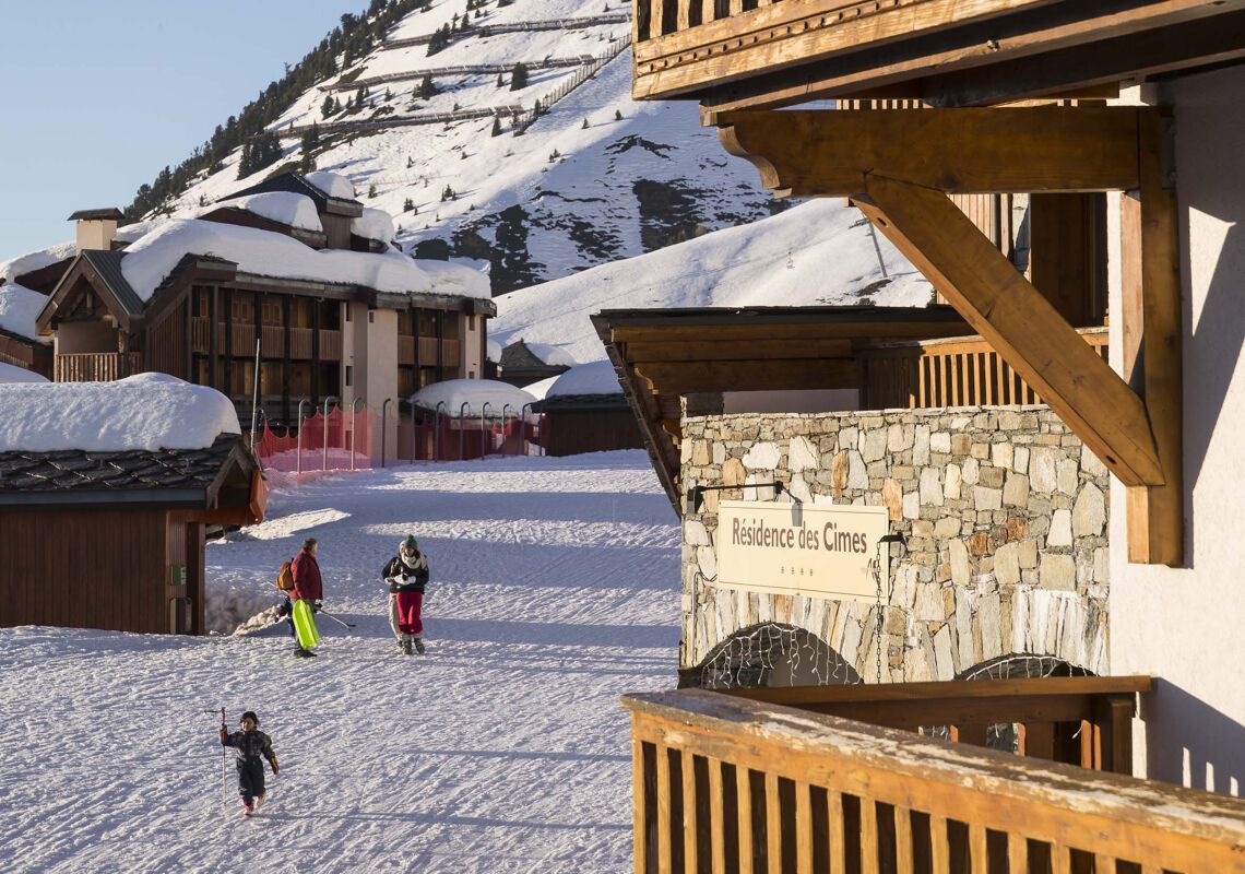 La Plagne Les Cimes Sledging