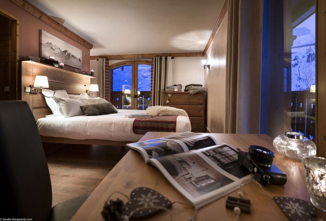 Le Hameau de la Sapiniere Les Menuires Double bed