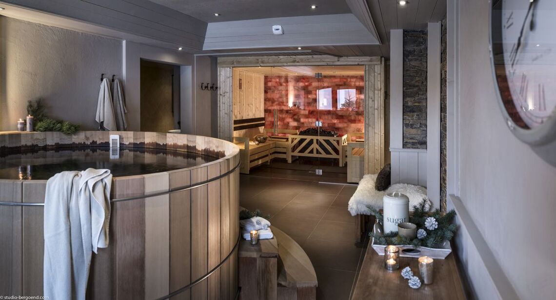 Le Hameau de la Sapiniere Les Menuires Hot Tub
