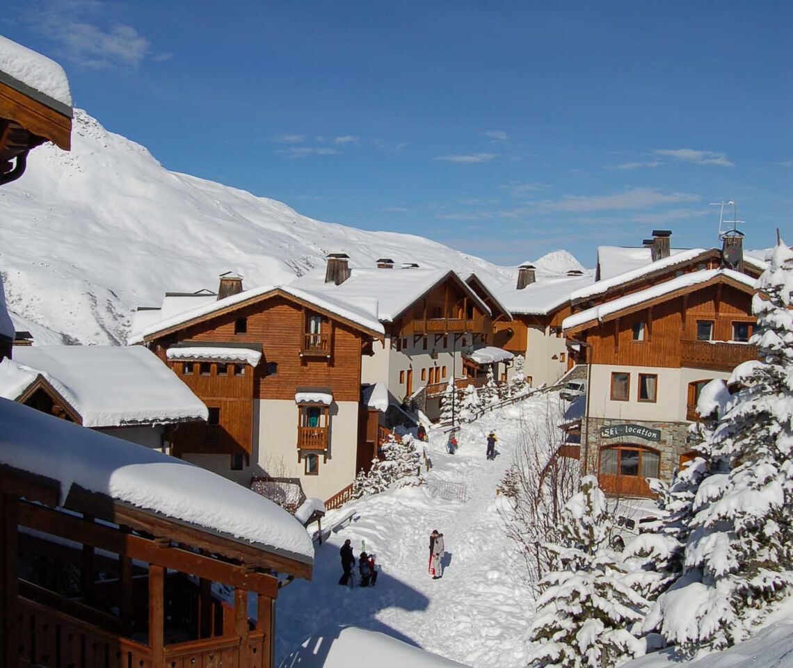 Sapiniere Les Menuires Exterior Snow