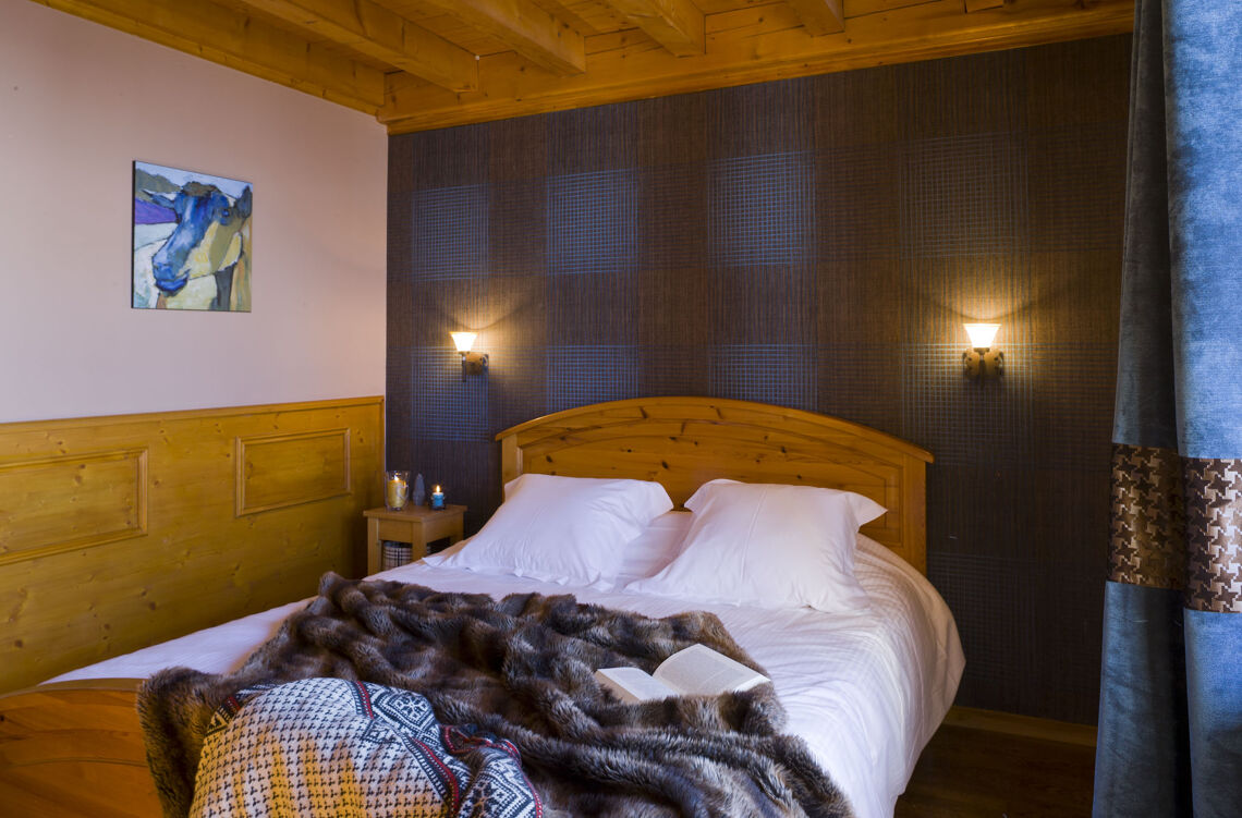 Bedroom in Chalets de la Lombarde Val Thorens