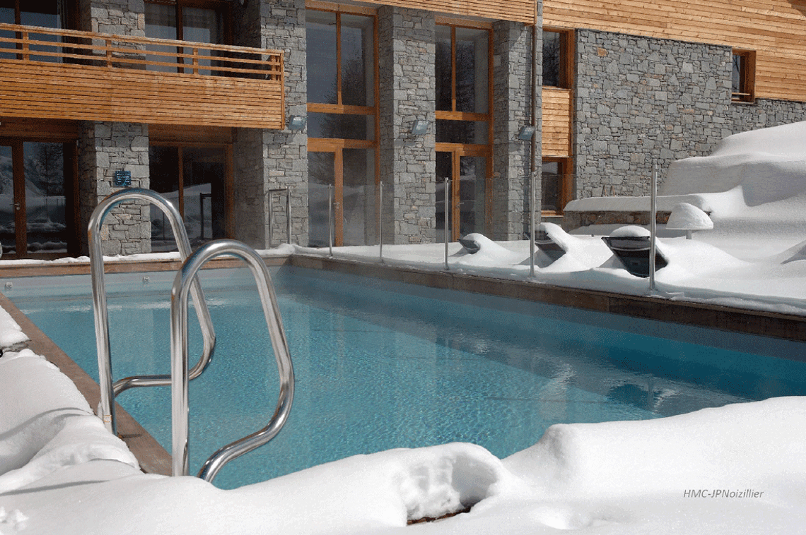 Hotel Alpenrose - swimming pool - Alpe D'Huez