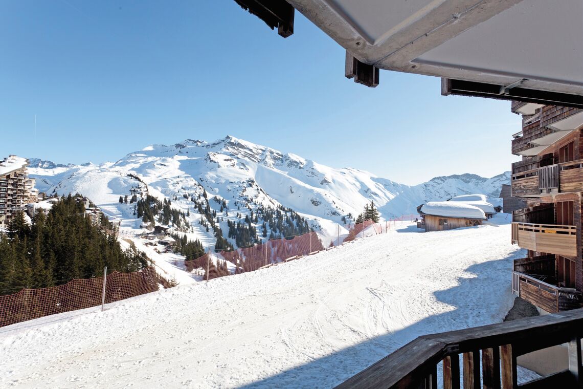 Saskia-Falaise, Avoriaz, Balcony