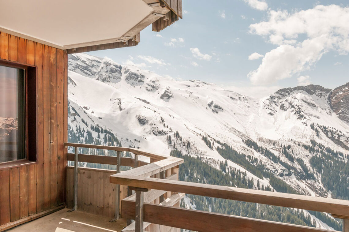 Saskia-Falaise, Avoriaz, Balcony