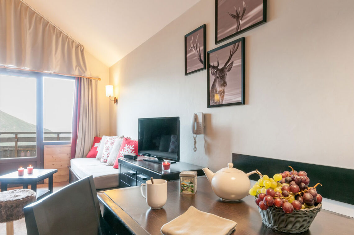 Living Area - La Falaise - Pierre & Vacances - Avoriaz