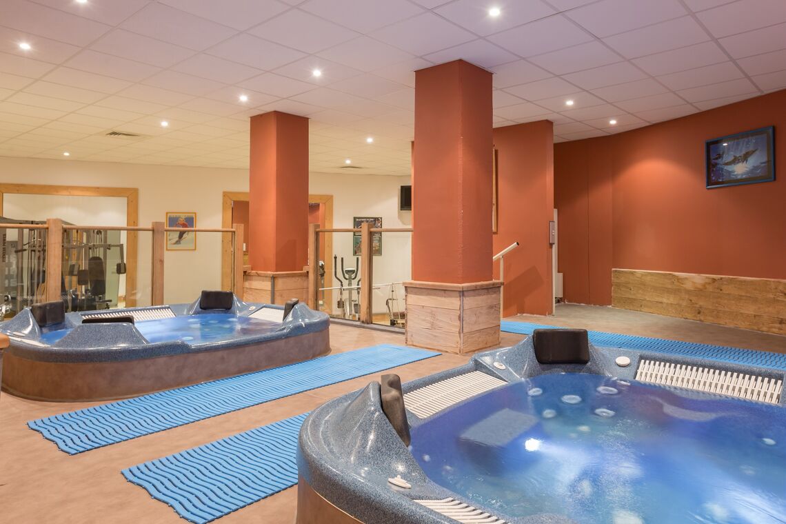 Jacuzzi area Machu Pichu Val Thorens