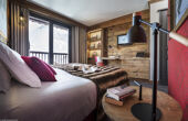 Bedroom at Hotel Village Montana Tignes