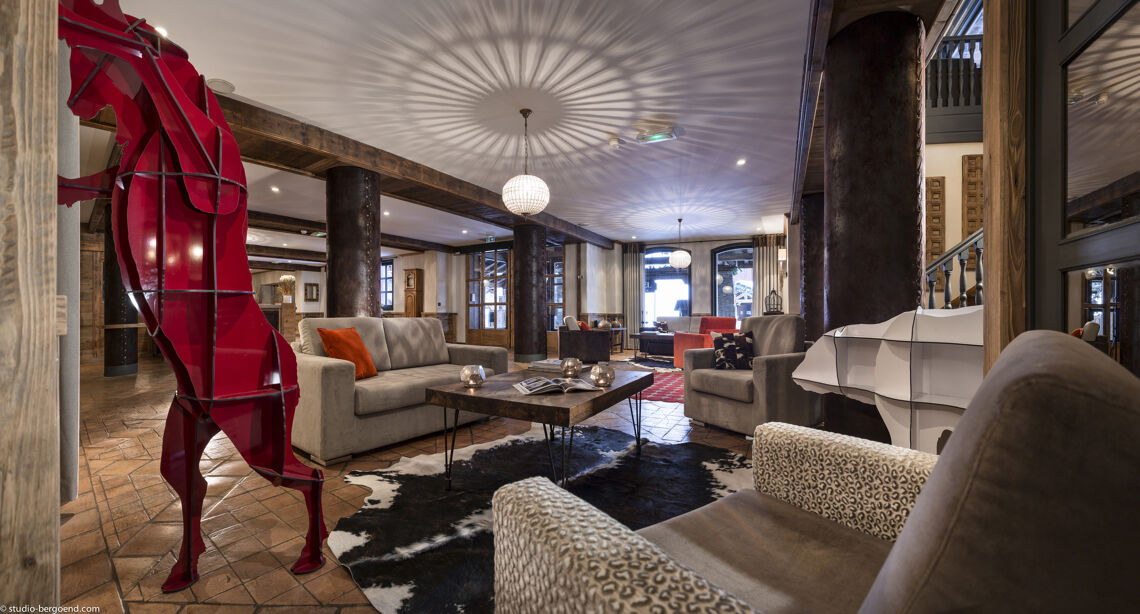 Lounge at Hotel Village Montana Tignes