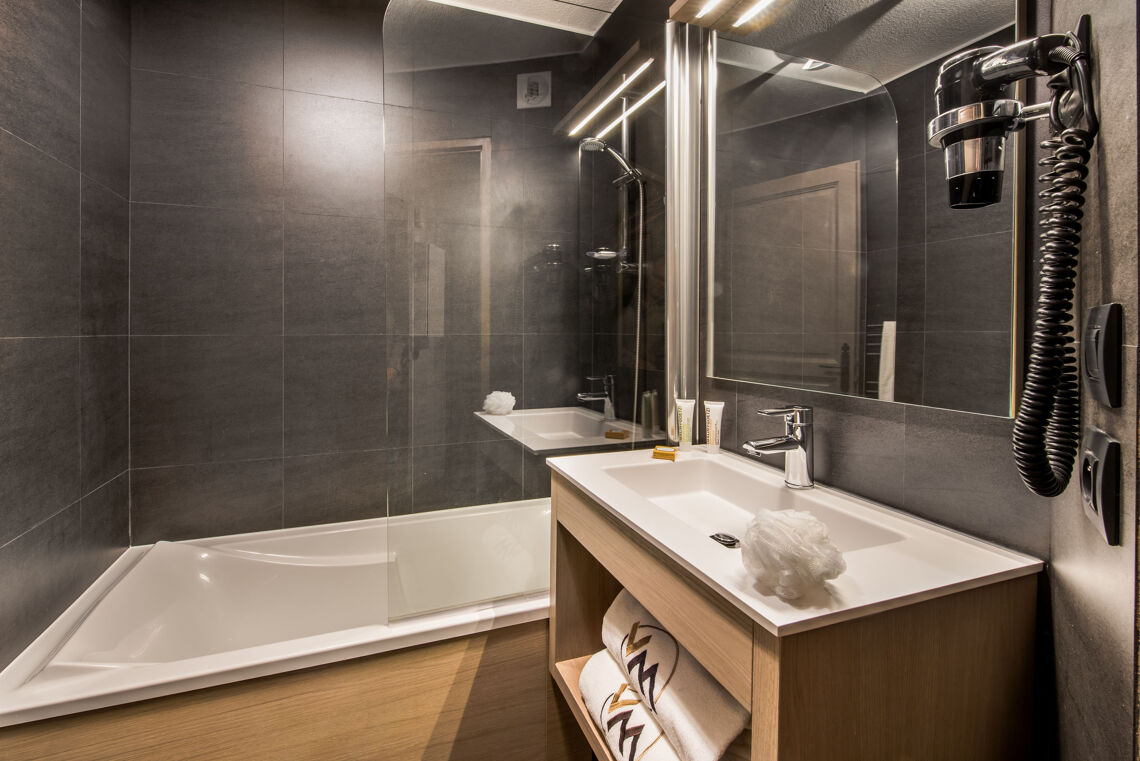 Bathroom at Residence Village Montana Val Thorens