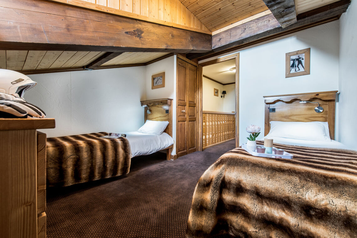 Bedroom at Residence Village Montana Val Thorens