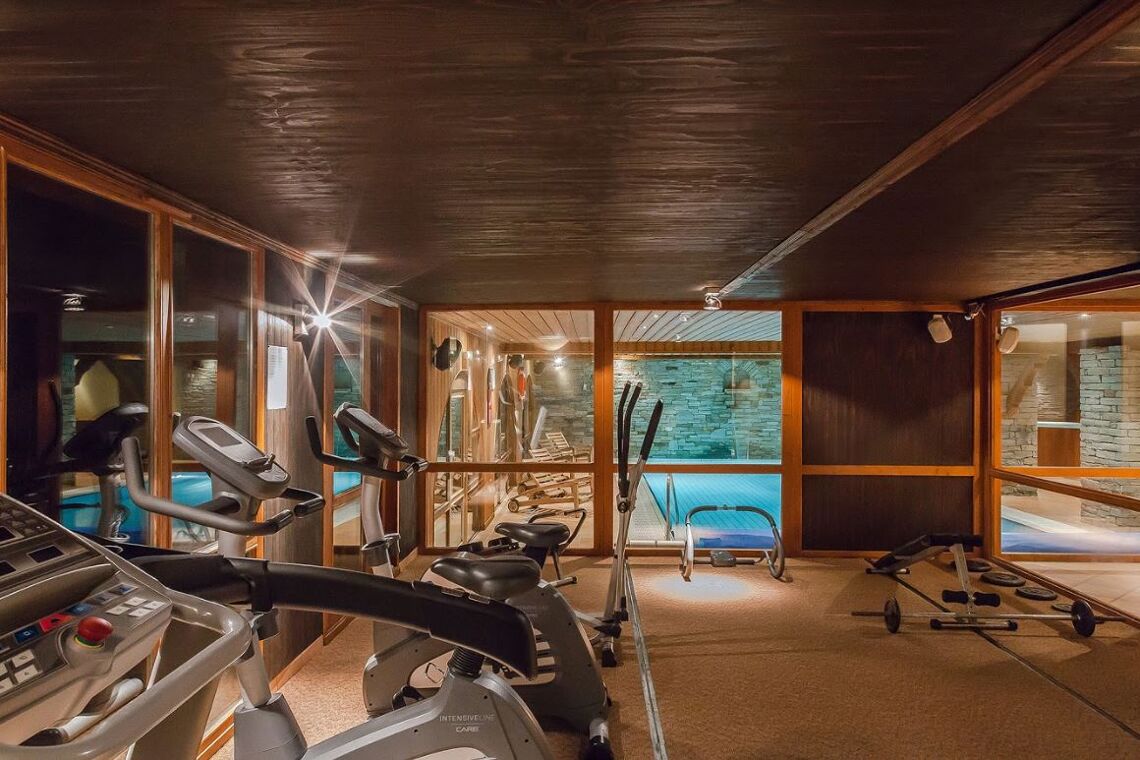 Les Balcons Belle Plagne gym
