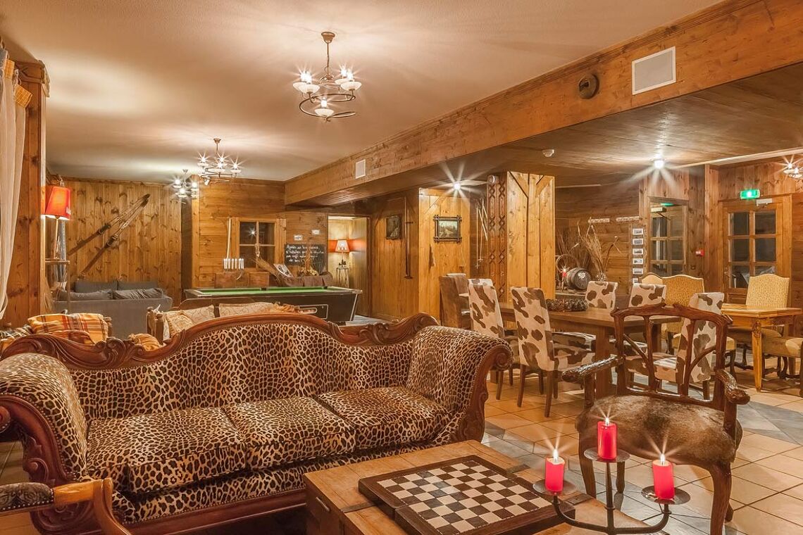 The Lounge Area at The Hotel Les Balcons Village