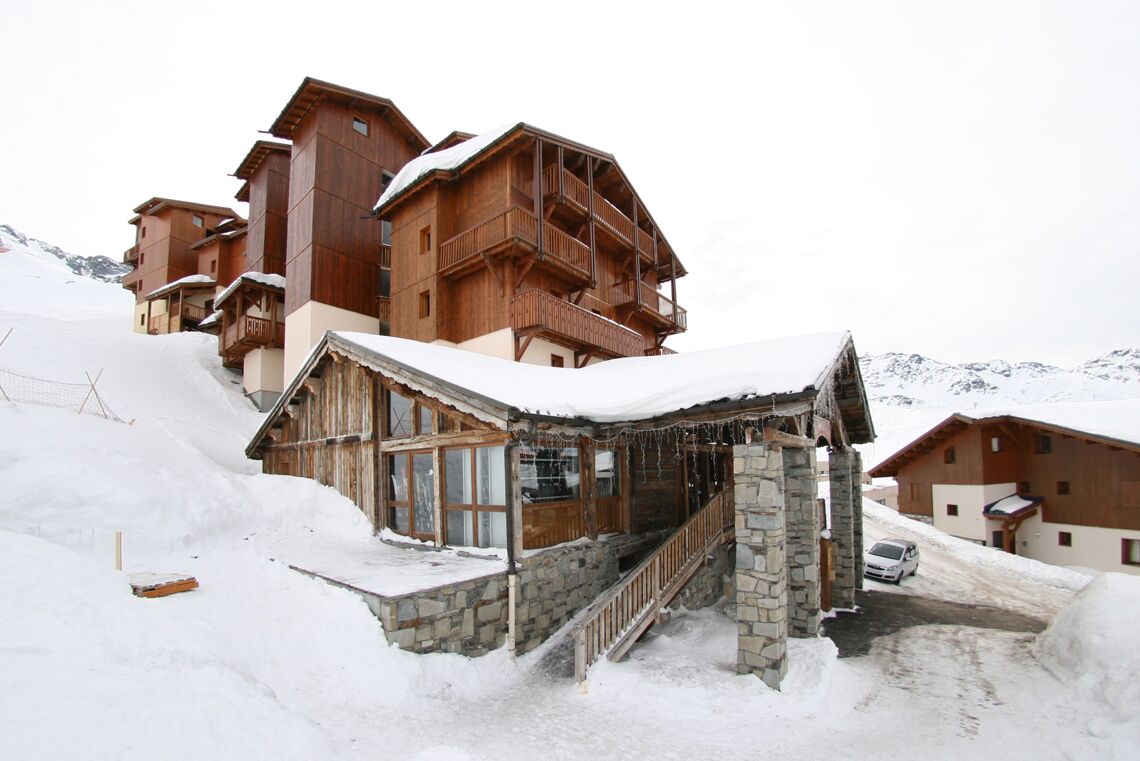 Exterior of the Hermine Chalet des Neiges Val Thorens