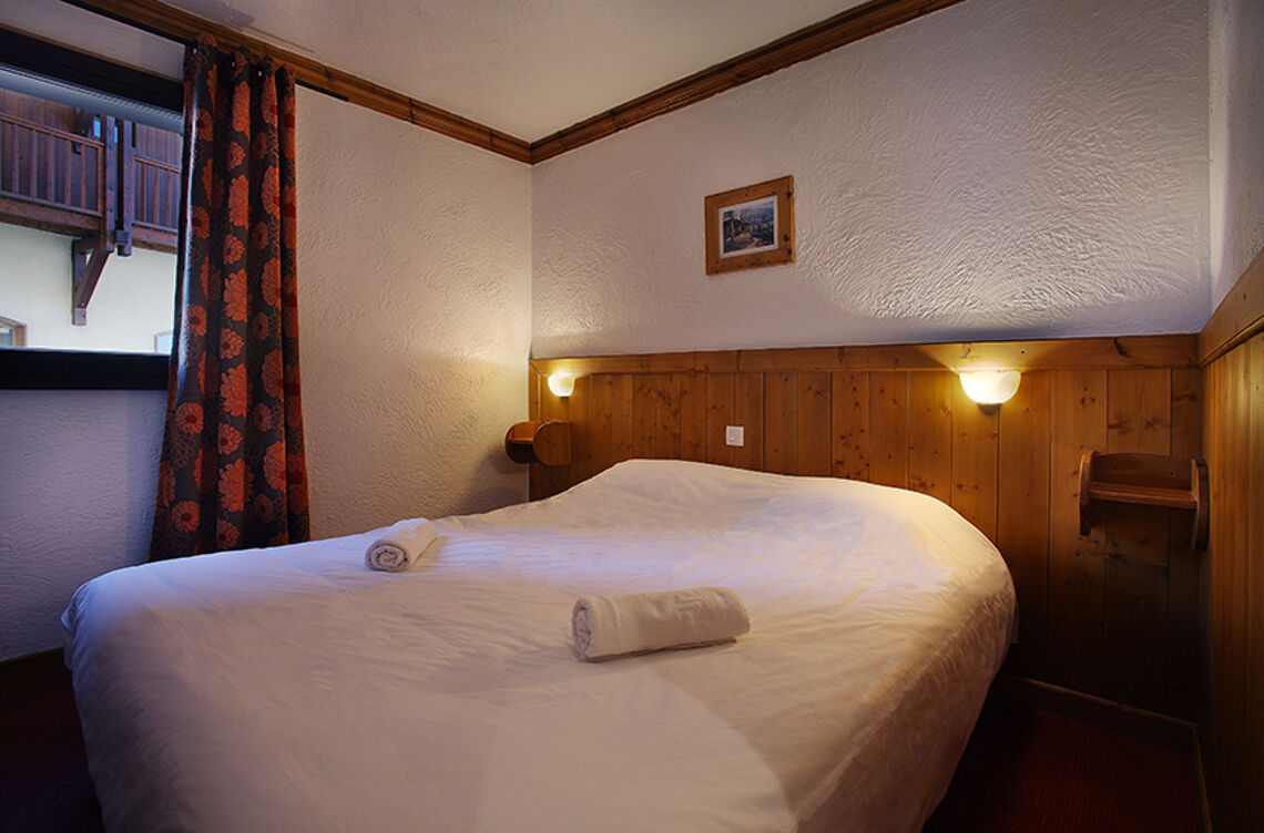 Double bedroom at the Hermine
