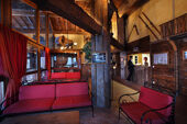 Reception area at the Hermine