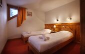 Twin beds in Oz en Oisans