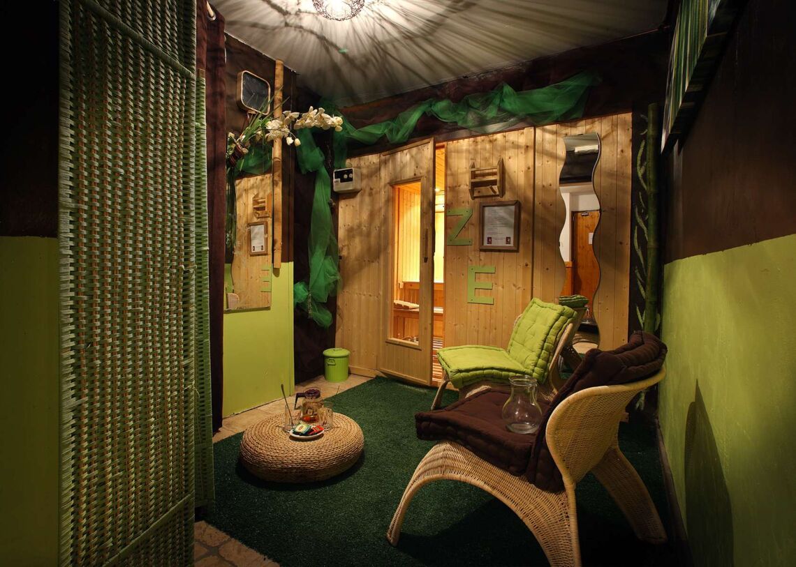 Oz en Oisans Sauna room