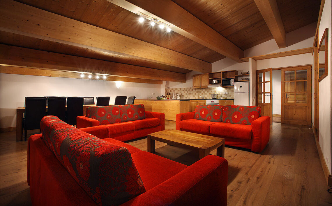 Cime des Arcs large living area