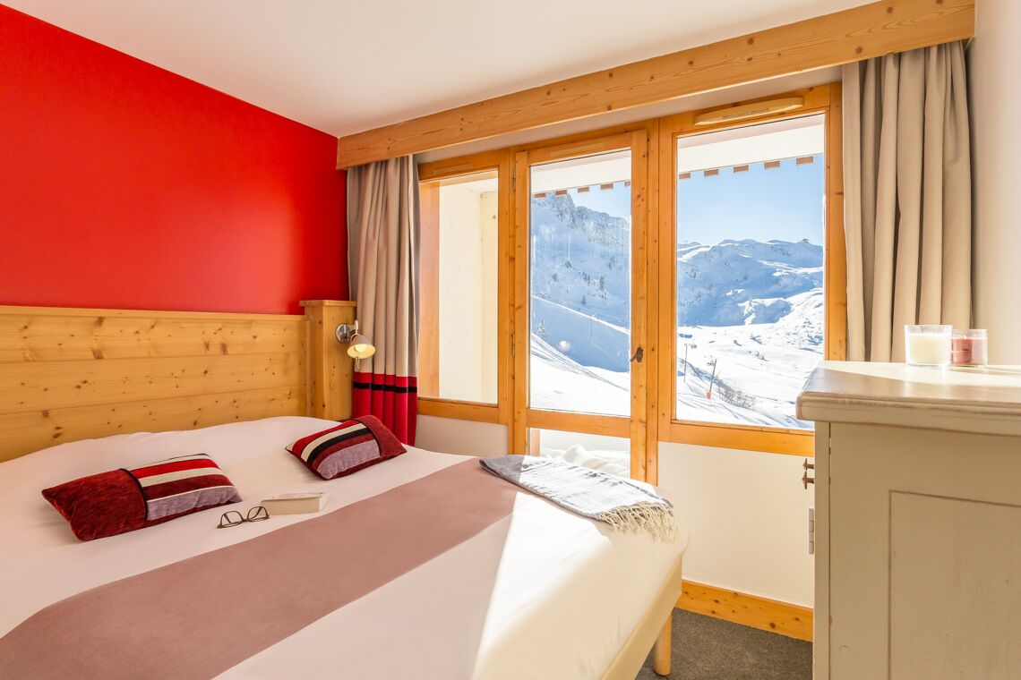 Double bedroom at Les Nereides P&V