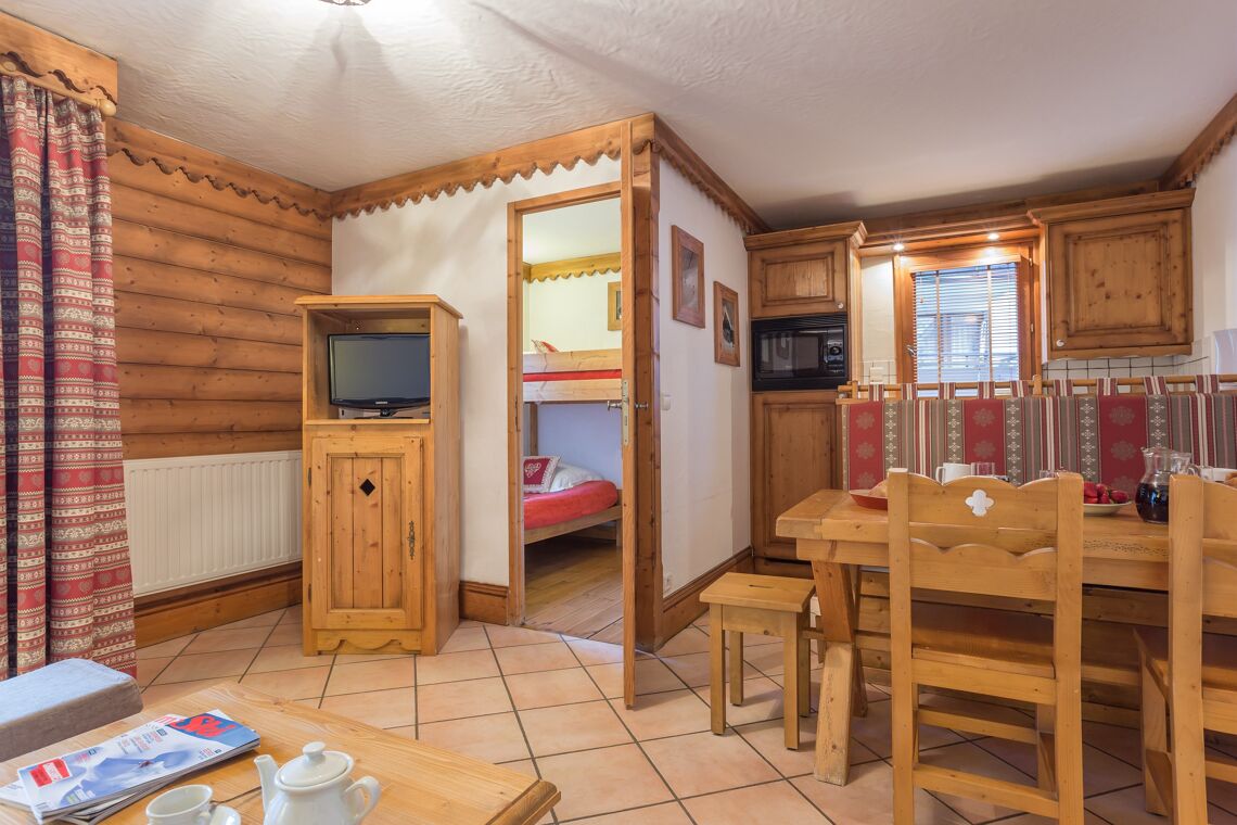 Apartment Living area La Ginabelle Chamonix