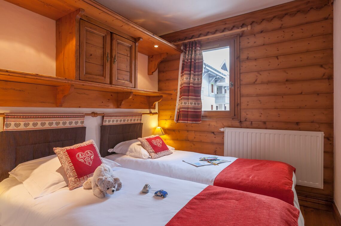 Twin Bedroom La Ginabelle Chamonix