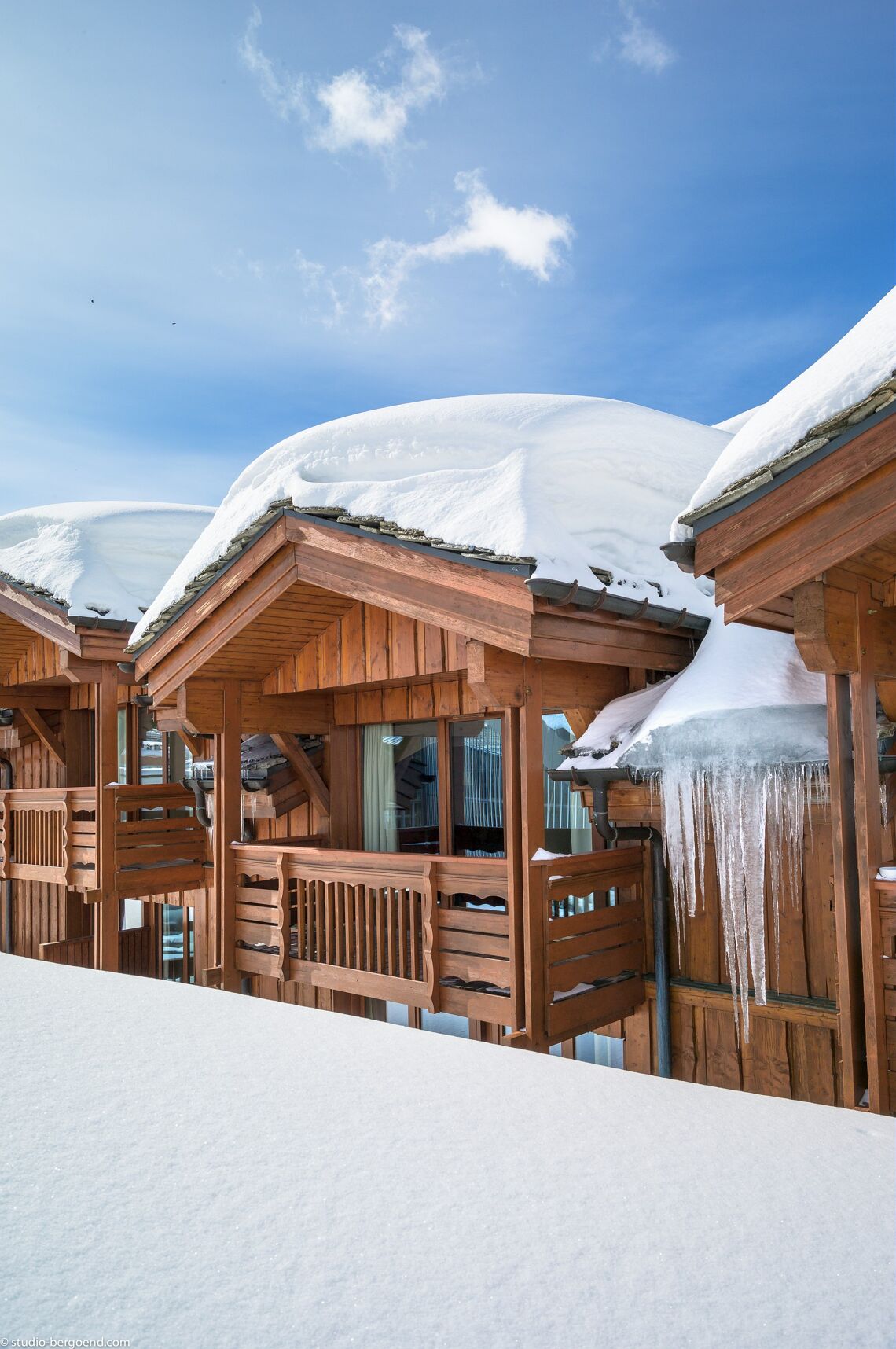 Chalet du forum exterior