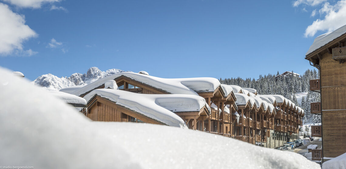 Chalets du forum exterior