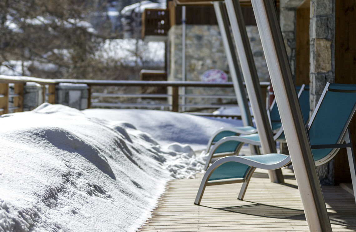 La Grange aux Fees terrace
