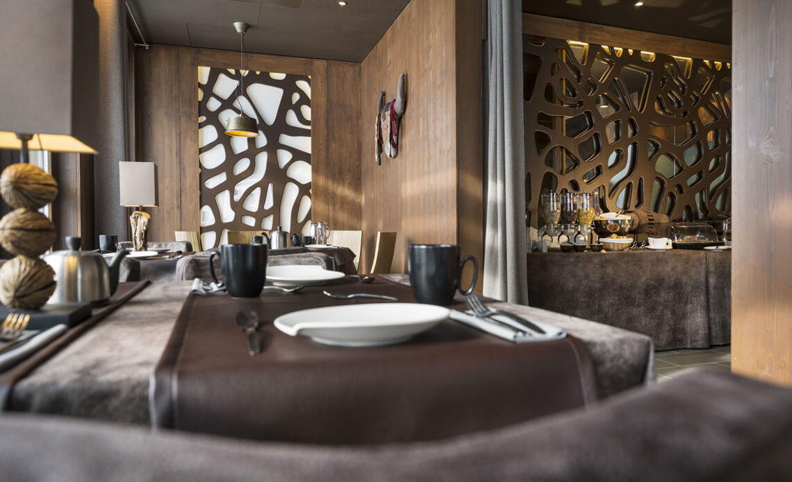 Hotel le Hameau du Kashmir - Breakfast at le Yack