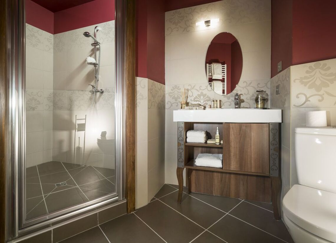 Hotel Le Hameau du Kashmir Val Thorens Bathroom