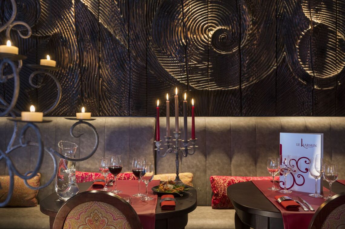 Hotel Le Hameau du Kashmir Val Thorens Restaurant